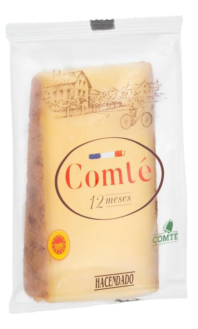 Queso curado Comté Hacendado