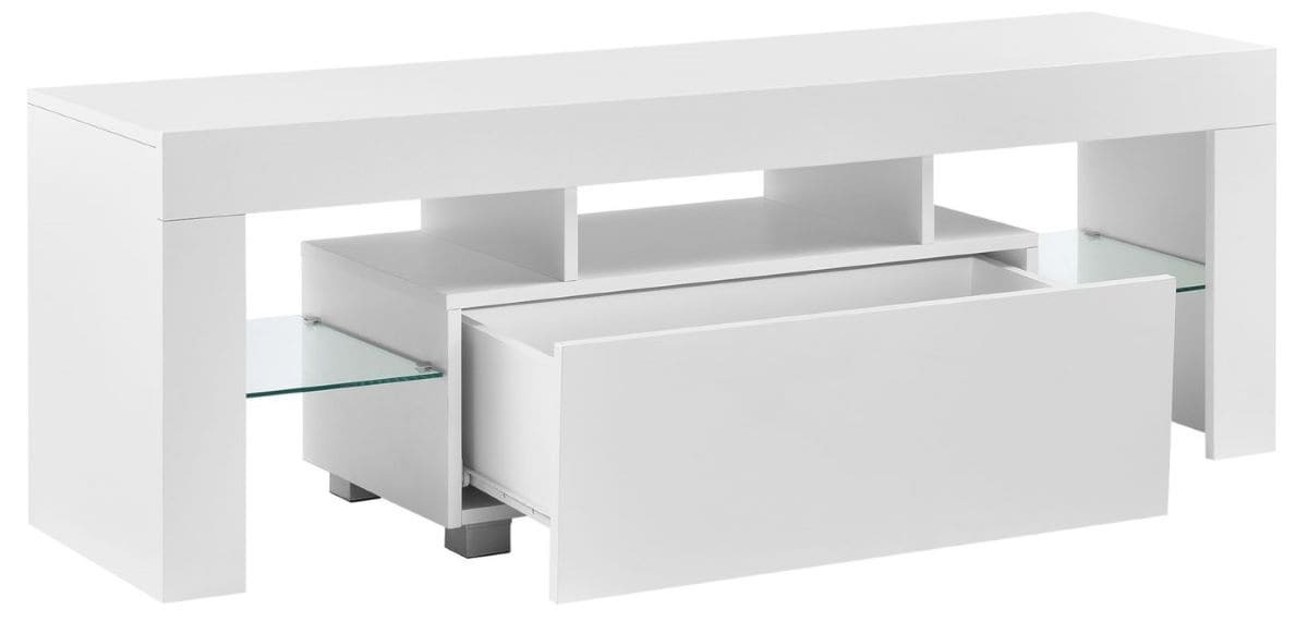 Mesa De Tele Con Led Grimsey 130 X 35 X 45 Cm de Carrefour