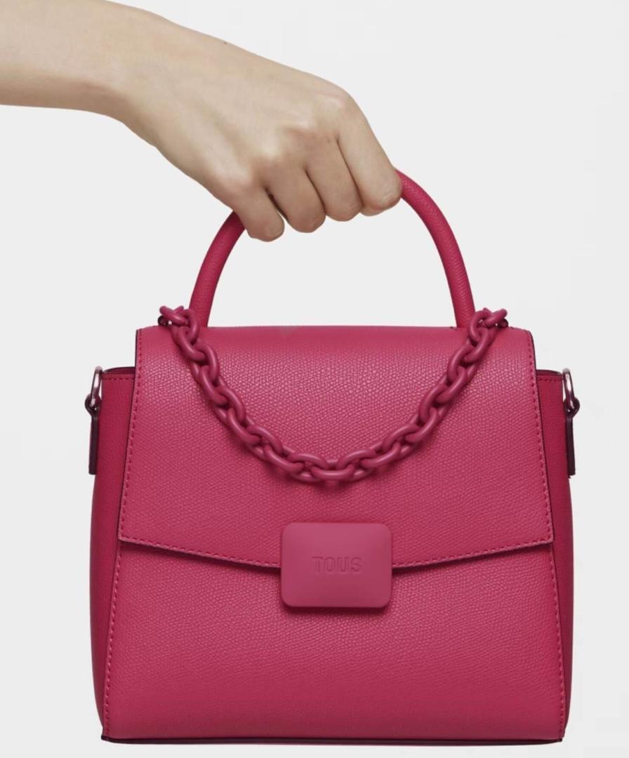Bandolera pequeña fucsia TOUS Lucia