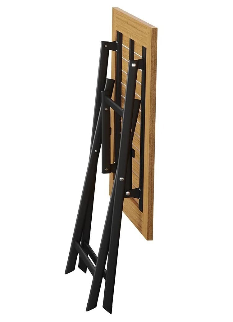 La mesa plegable de madera Valencia de exterior en Lidl