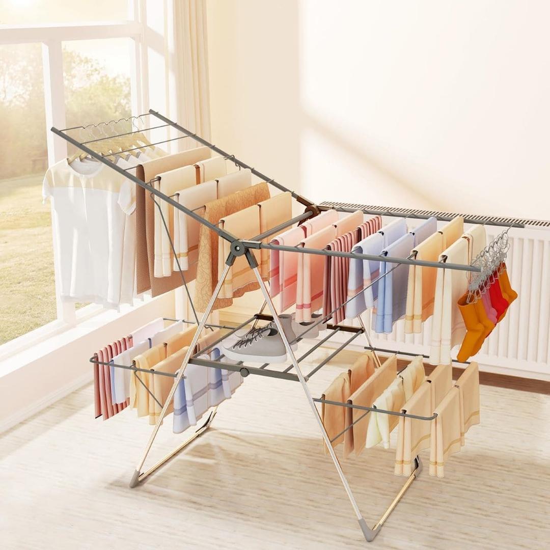 Tendedero plegable de aluminio Innotic