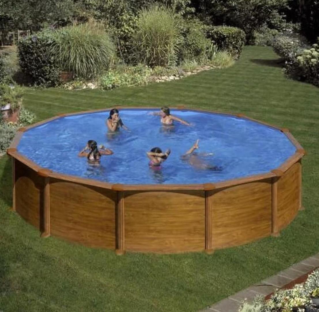 Piscina desmontable y redonda GRE Sicilia