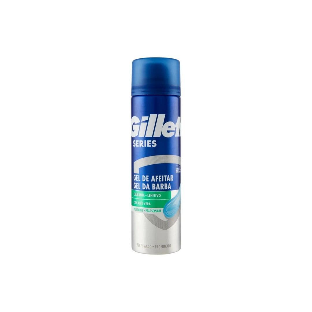 Gel de afeitar piel sensible Gillette con aloe vera