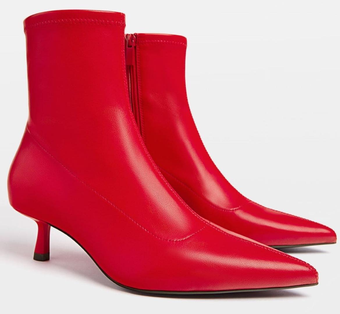 Botines de tacón stretch