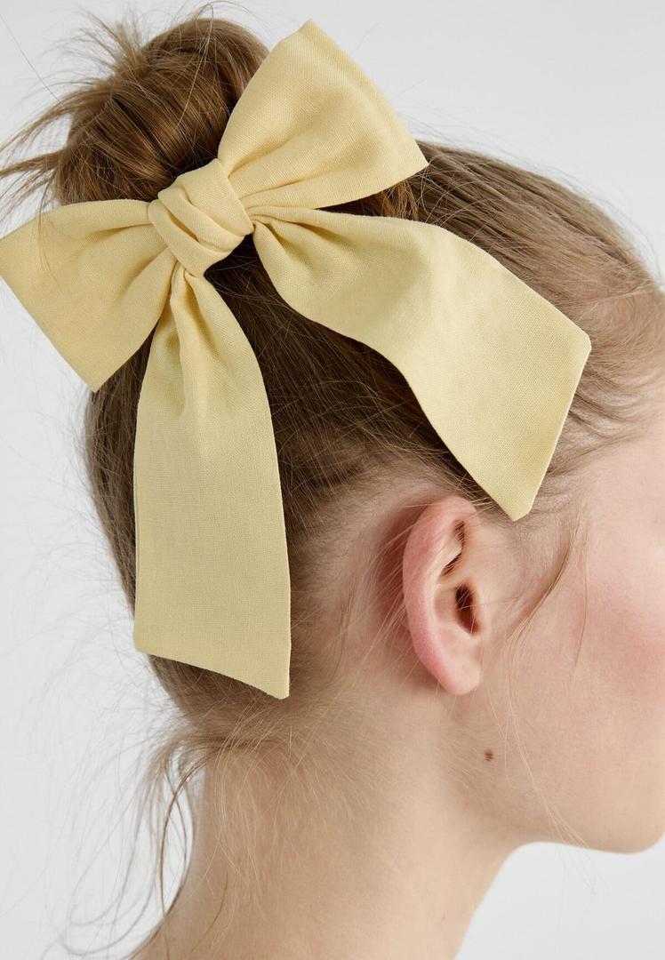 Lazo con textura de lino