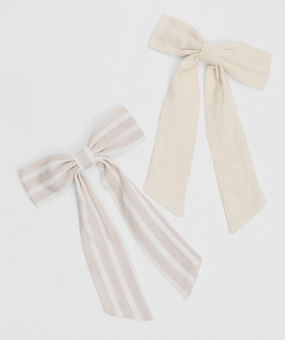 Set de 2 lazos de lino