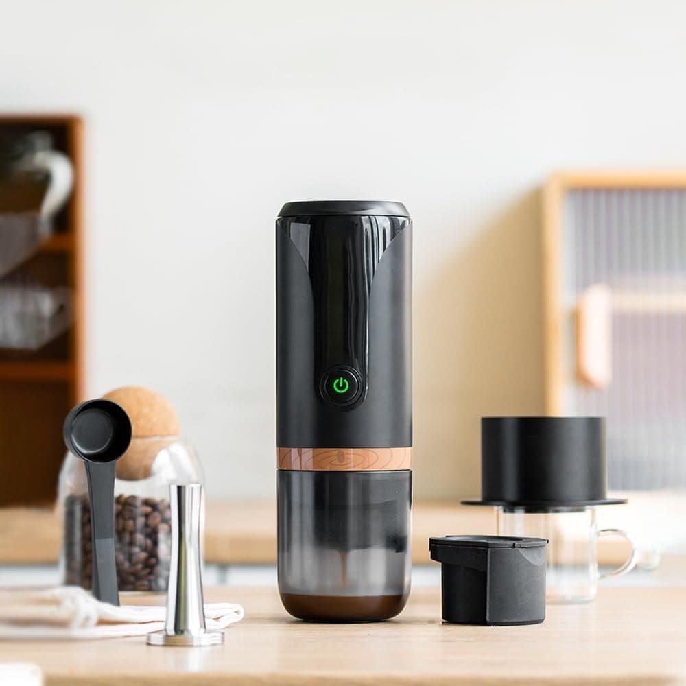 La cafetera espresso portátil de 12 V de Tidyard en Amazon