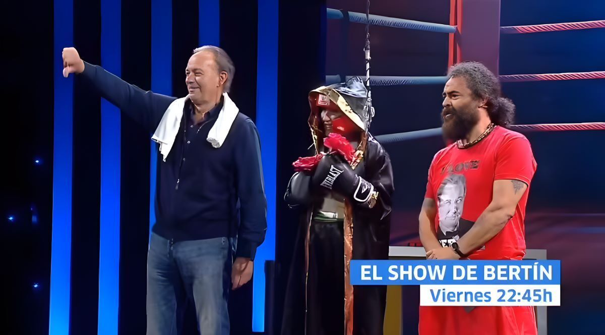 Laura Gallego, Bertín Osborne y El Sevilla en 'El Show de Bertín'