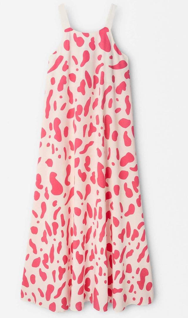 Vestido largo estampado de Parfois