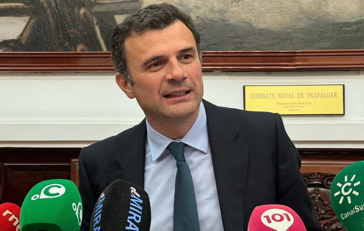 Bruno García, durante la celebración de la rueda de prensa | Rafa Domínguez