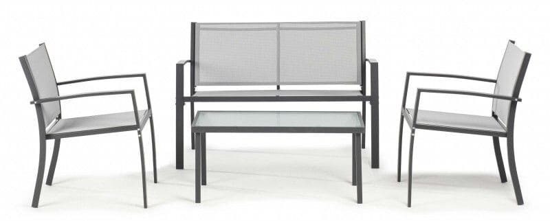 El conjunto de muebles de jardín Cancún de textileno de Carrefour