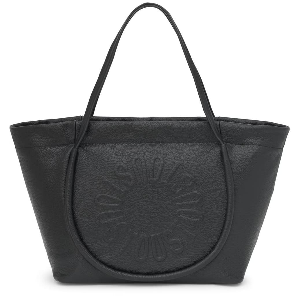 El nuevo bolso capazo grande de piel negra Tous Miranda