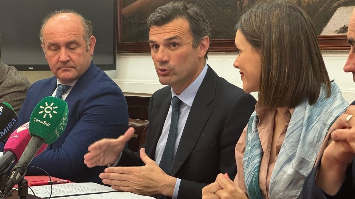 Bruno García, en su habitual comparecencia de los viernes | Rafa Domínguez