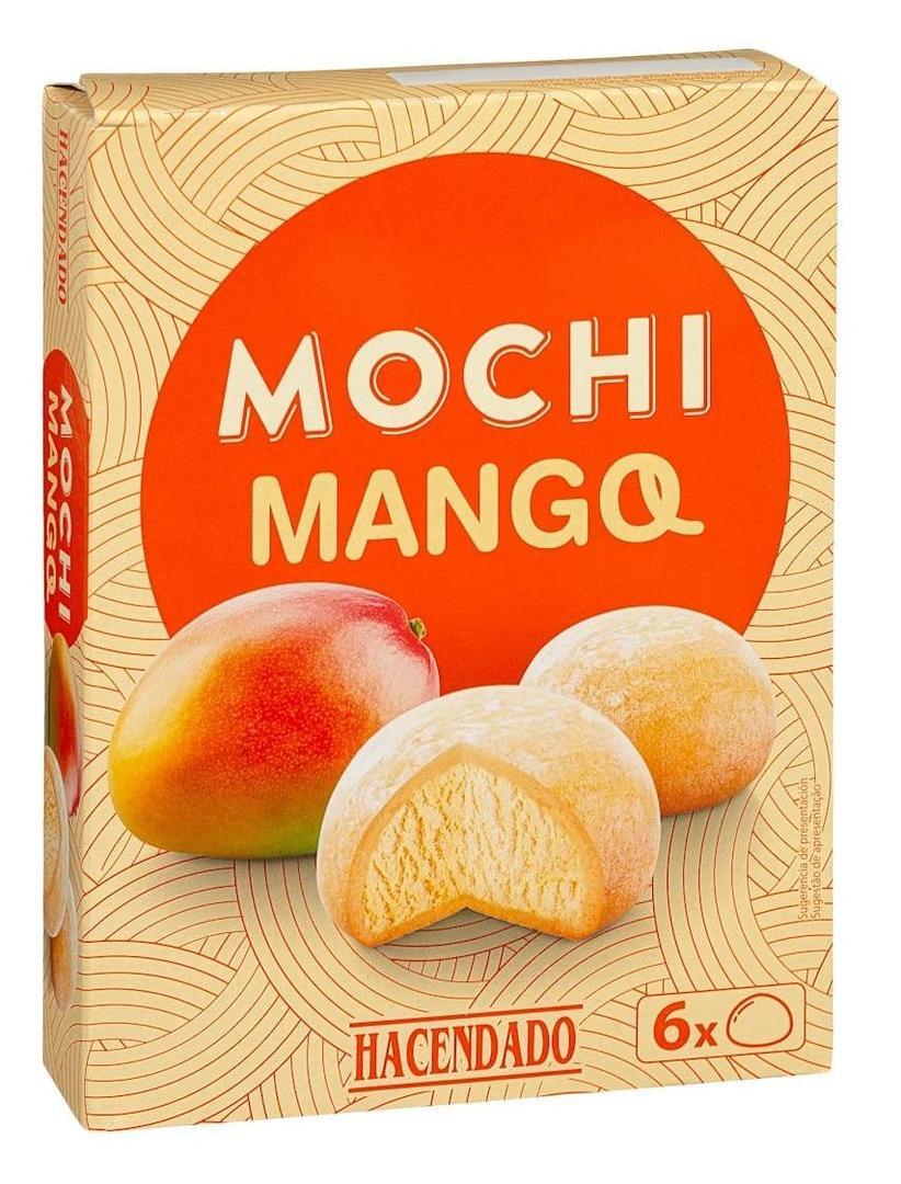 Helado Mochi mango