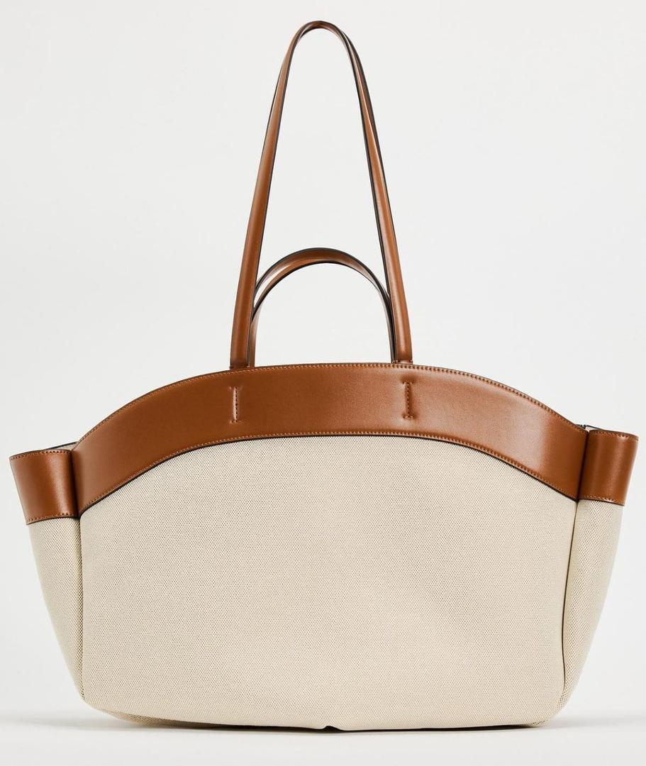 Bolso shopper combinado