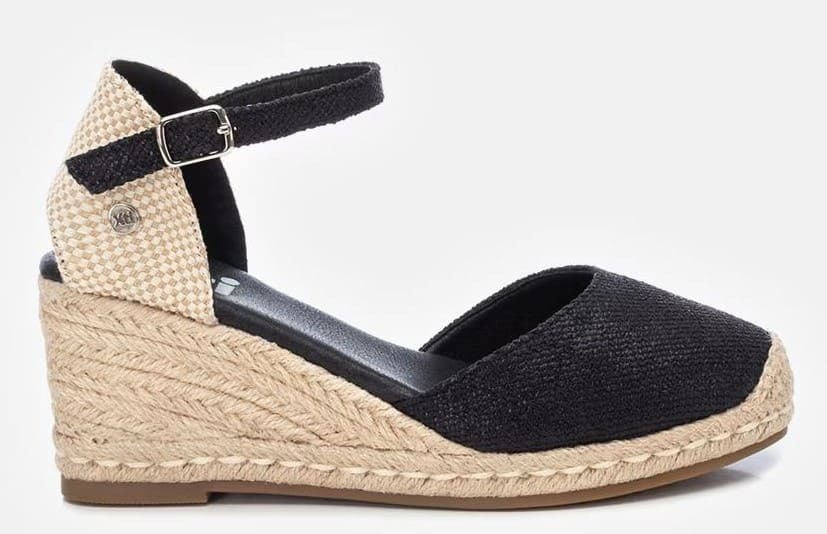 Alpargatas de cuña con cierre de hebilla Xti