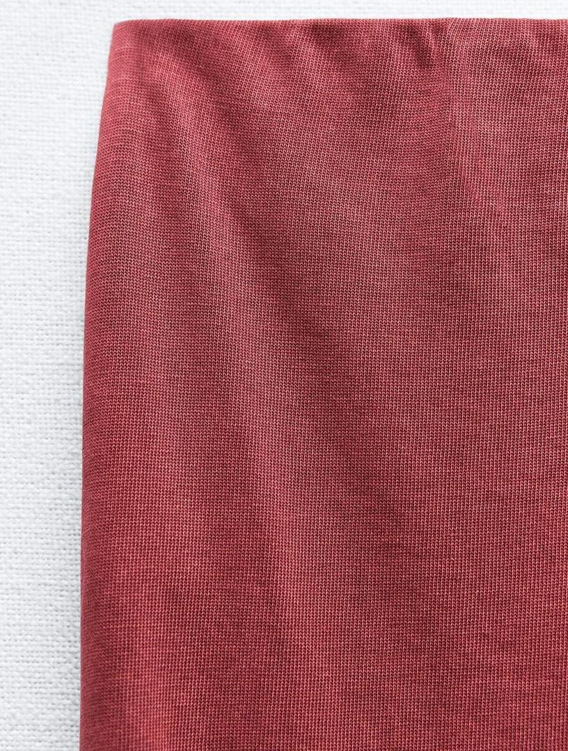 El nuevo vestido heavy cotton lavado de palabra de honor de Zara