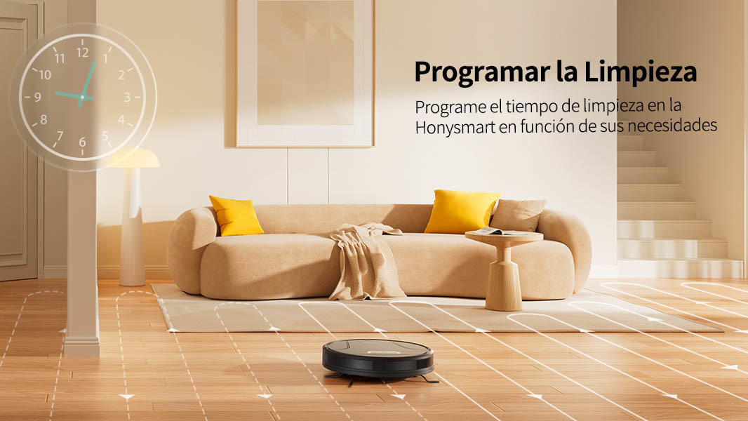 Robot Aspirador y Fregasuelos HONITURE