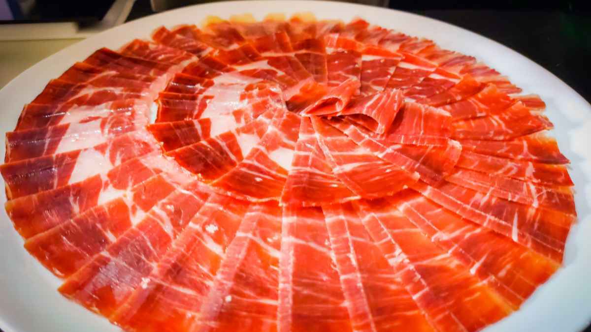 Plato de jamón