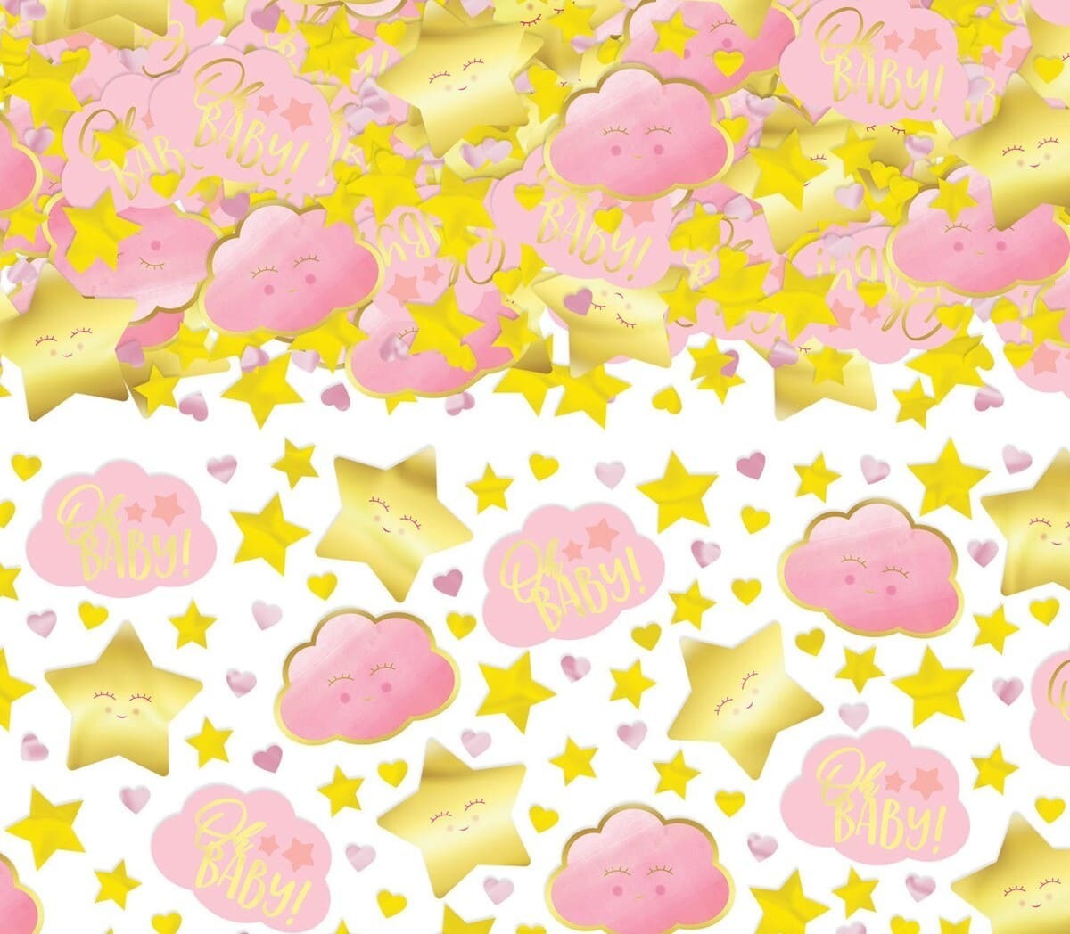 Pack de confeti Oh Baby Girl Liragram