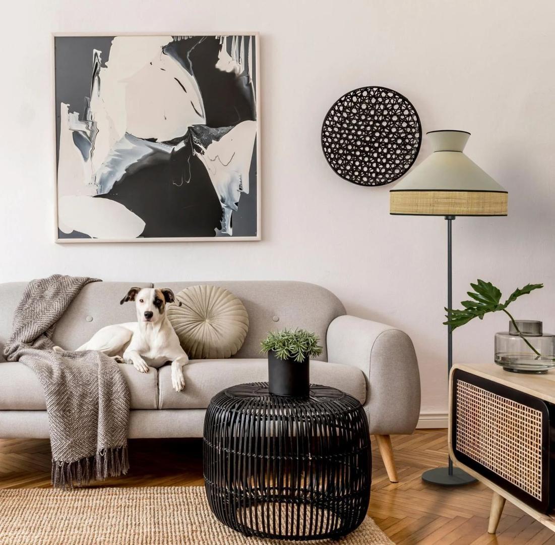 Lámpara de pie Gatsby de Leroy Merlin