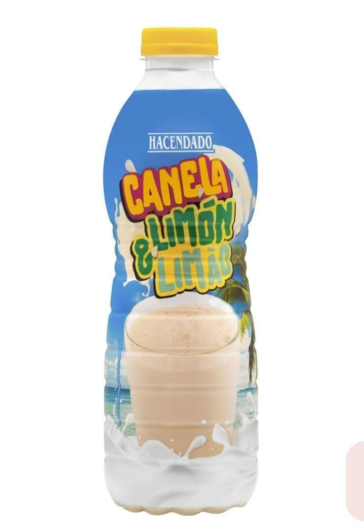 Bebida láctea sabor canela y limón