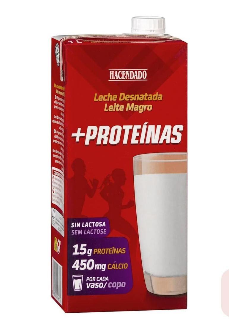 Leche +Proteínas desnatada