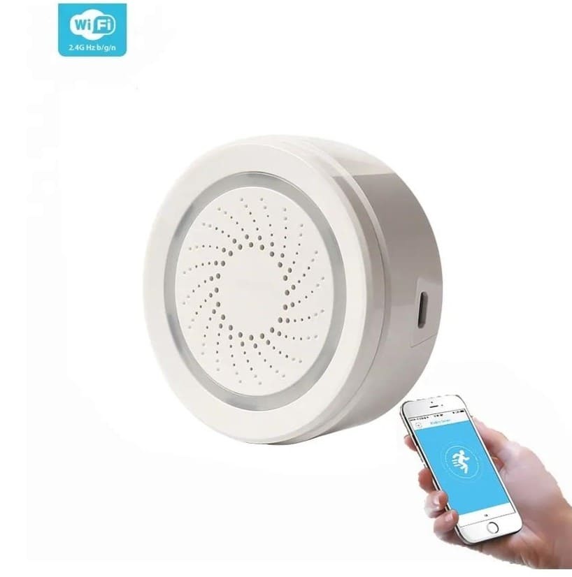 Alarma sirena con Wi-Fi Smartfy