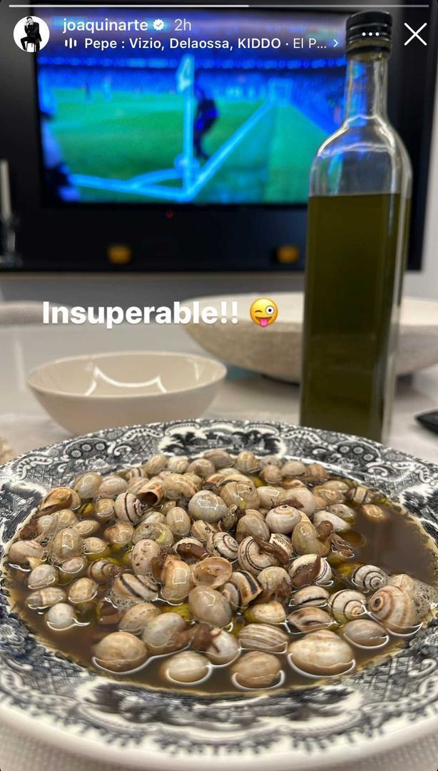 Joaquín Sánchez muestra su plan de la noche del miércoles | IG