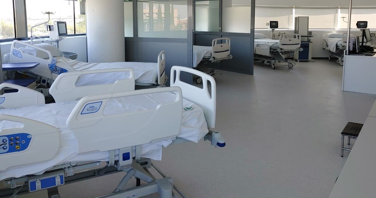 Interior del hospital de San Cecilio en Granada, lugar donde ocurrieron los hechos