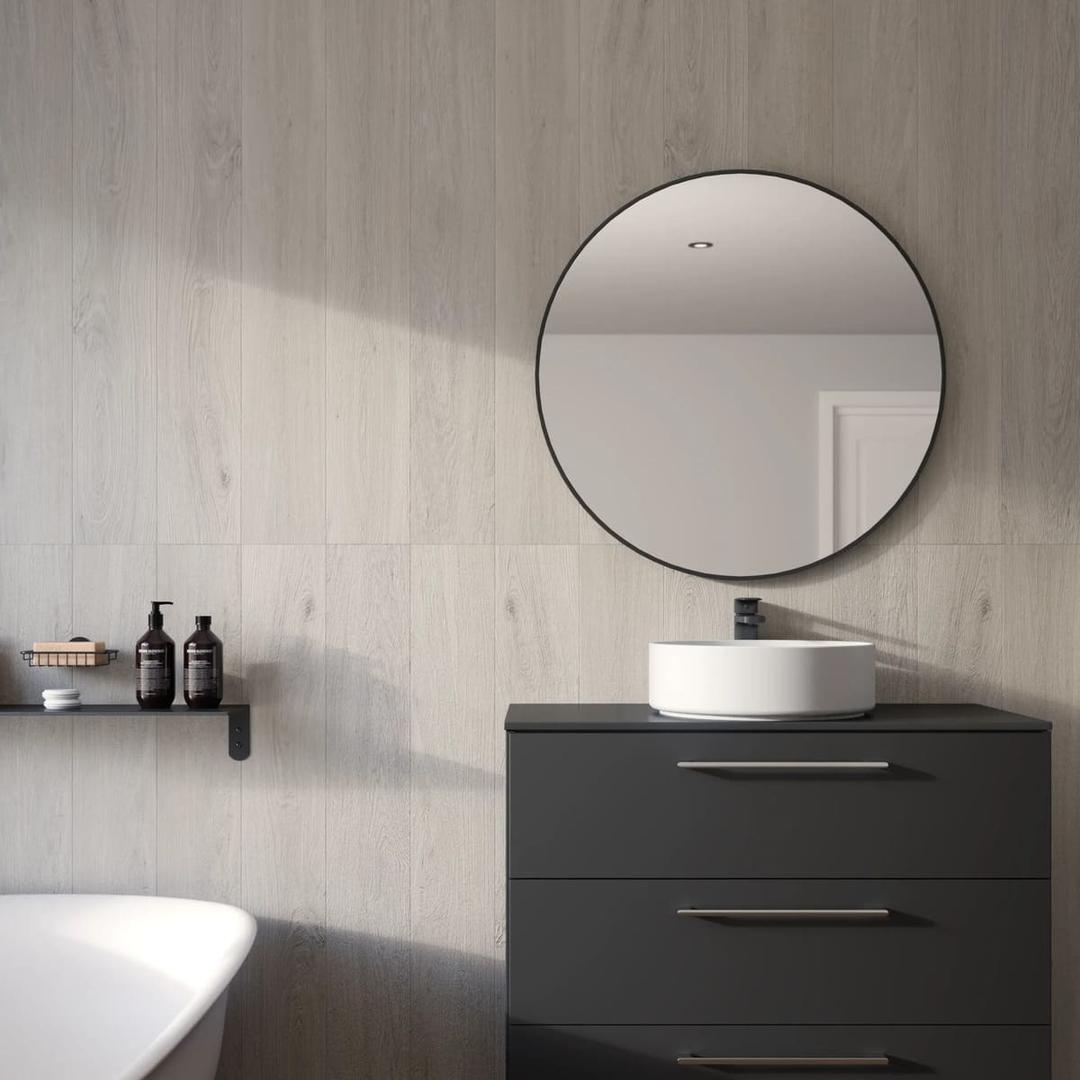 Revestimiento de pared de PVC Artens gris oak