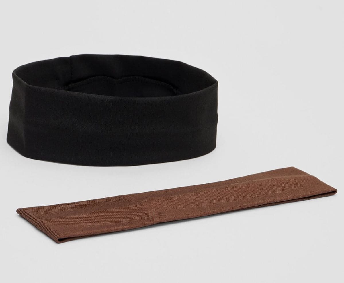 Set dos cintas de pelo elásticas