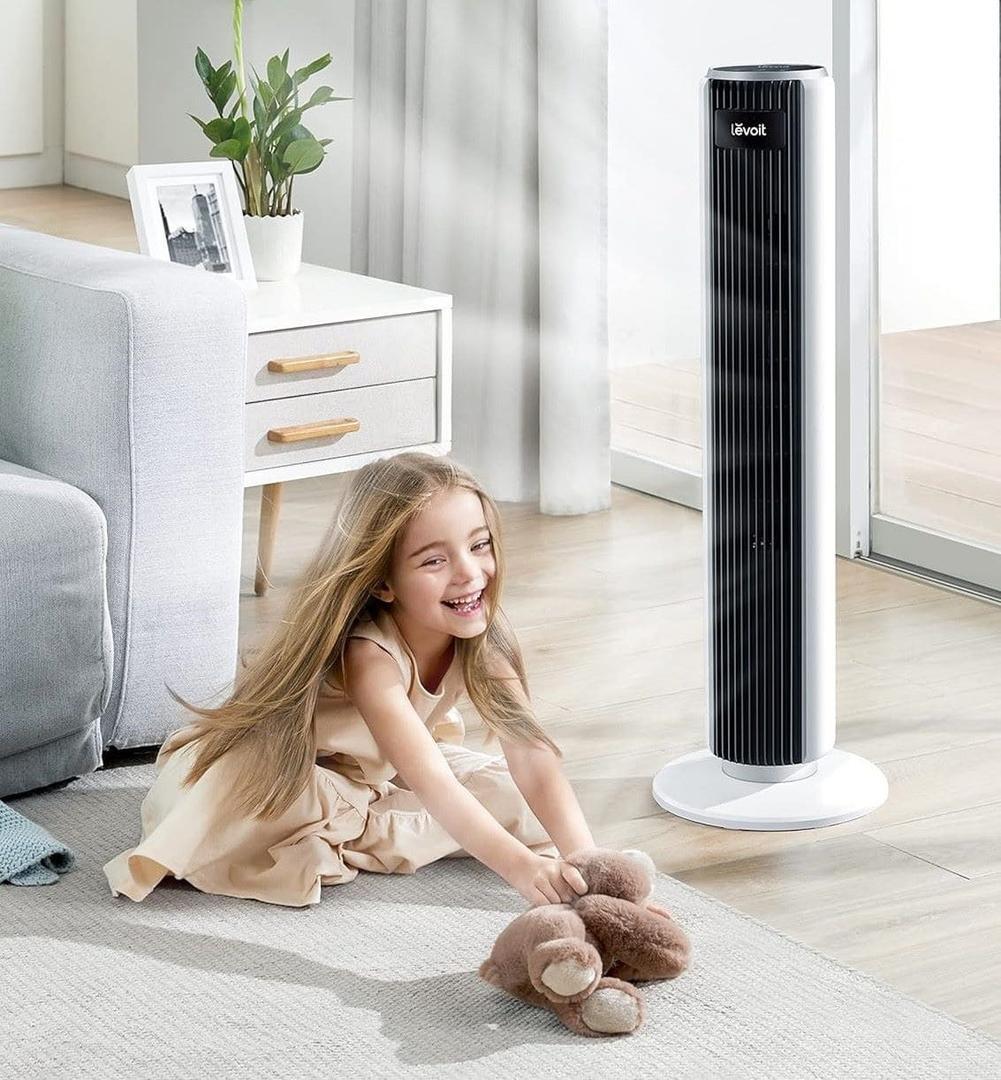 Ventilador de torre Levoit 28dB de Amazon