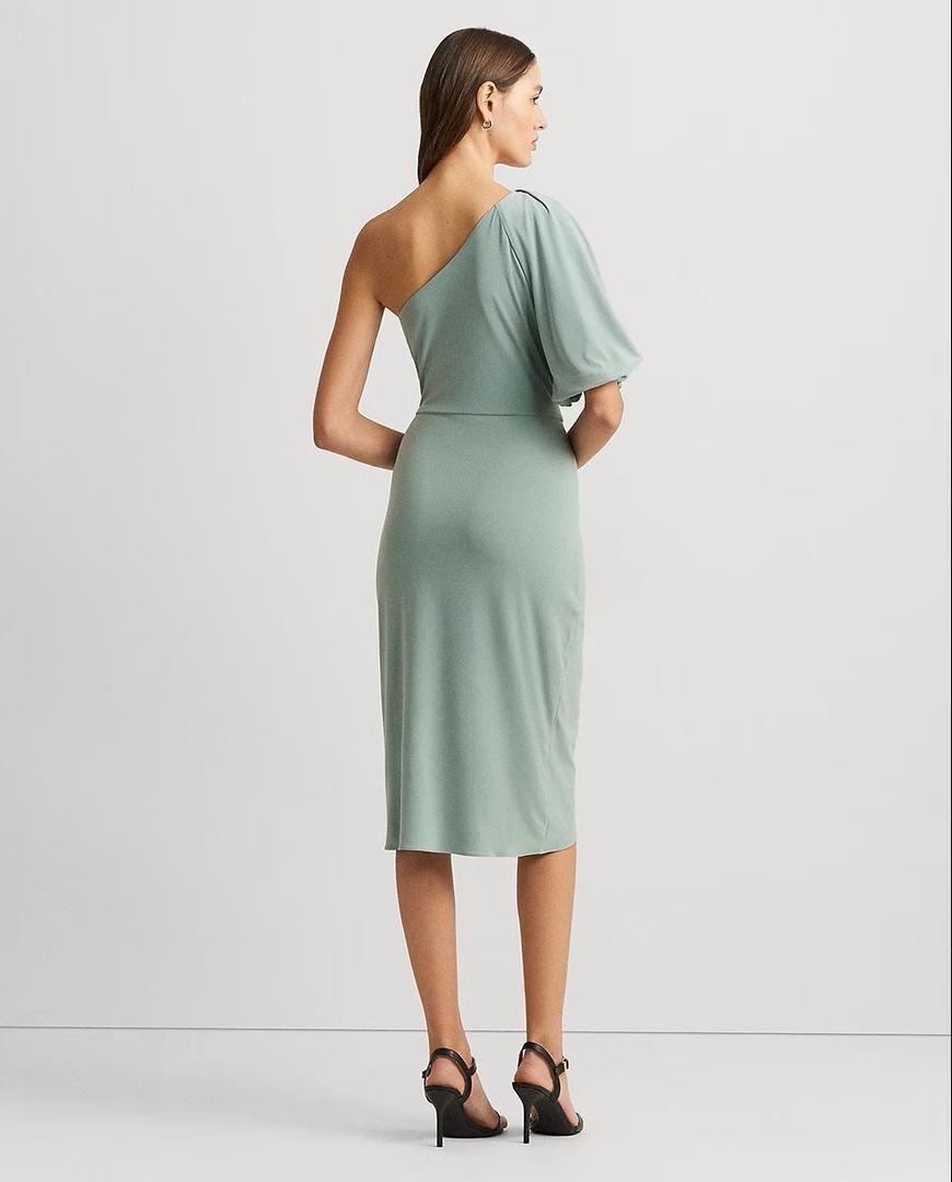 Vestido estilo midi con un hombro al descubierto Ralph Lauren de El Corte Inglés