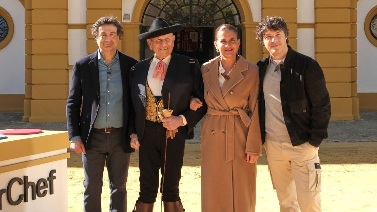 El jurado de MasterChef junto a Álvaro Domecq