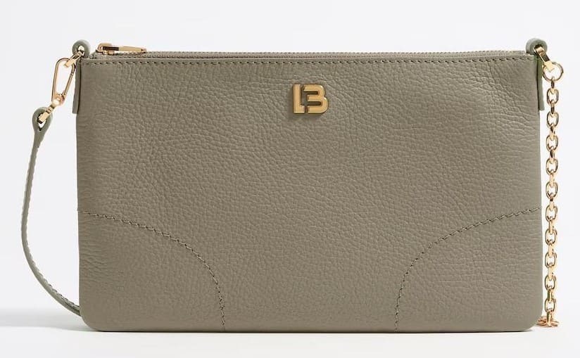 Bandolera mini de piel