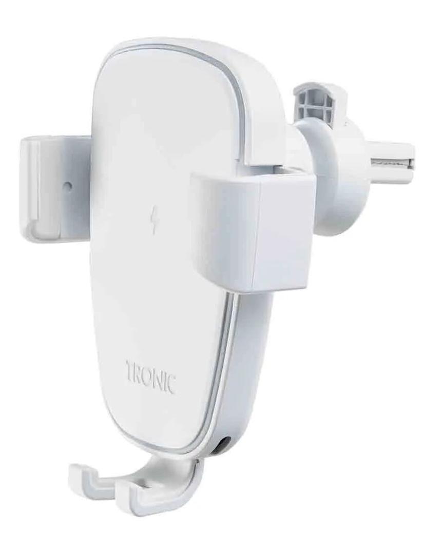 Soporte de smartphone para coche con función de carga QI