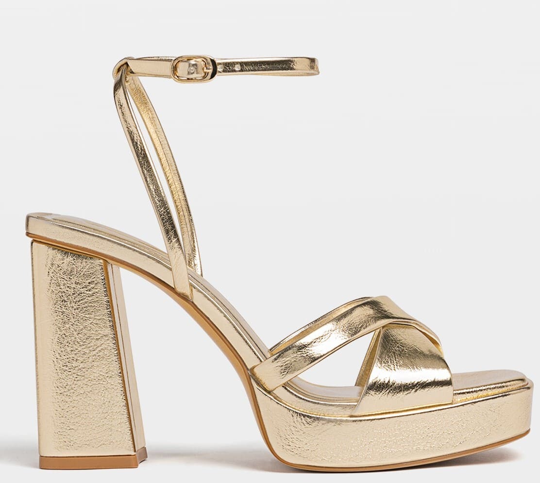 Sandalias de tacón con plataforma