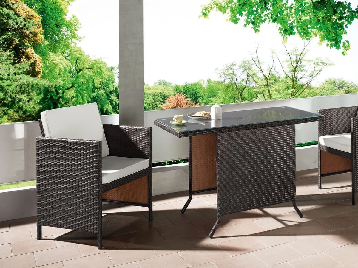 El conjunto de mesa y sillones de exterior de Lidl
