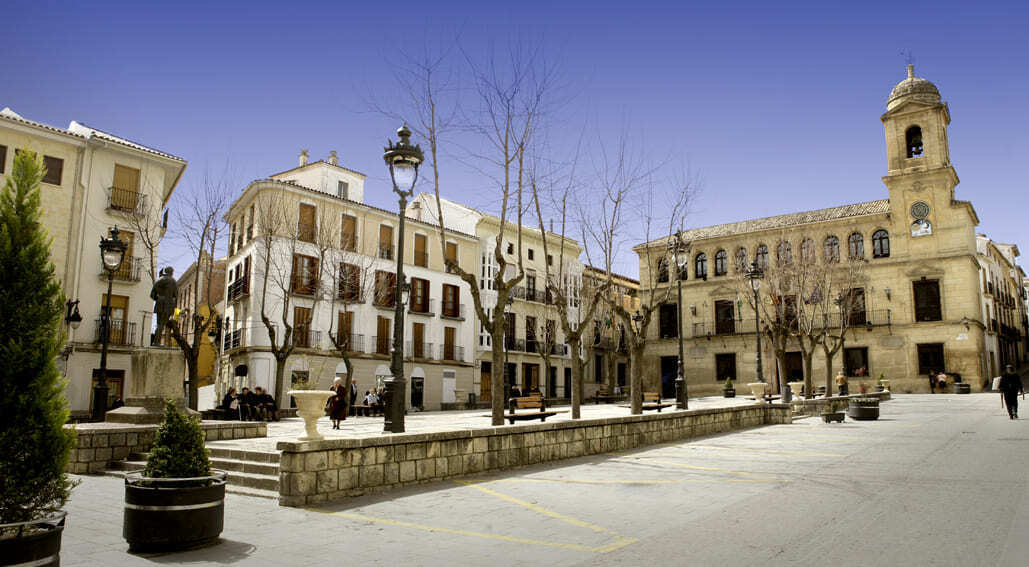 El casco histórico de Alcalá la Real, lugar donde ocurrieron los hechos