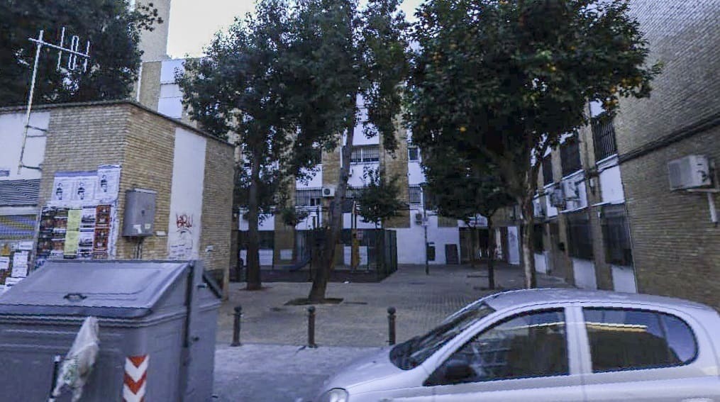 La calle Los Romeros en el barrio de La Macarena