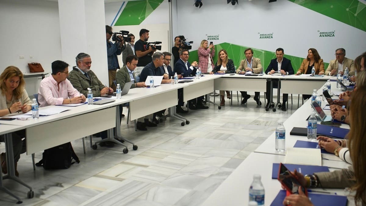 Un momento de la celebración del primer Comité de Campaña