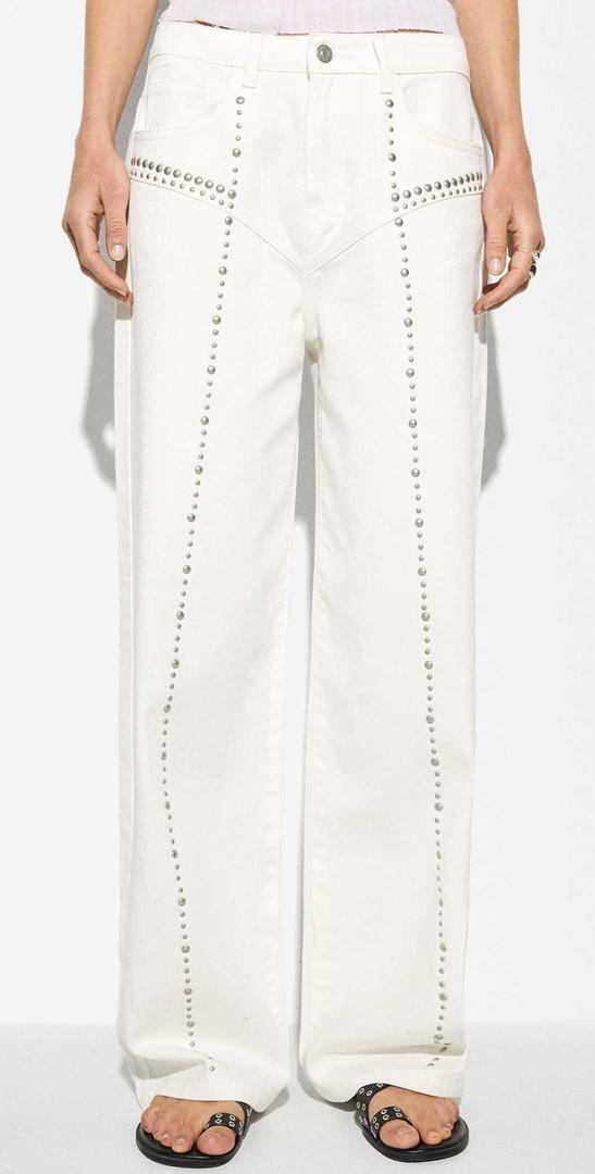 Pantalón algodón tachas de Parfois