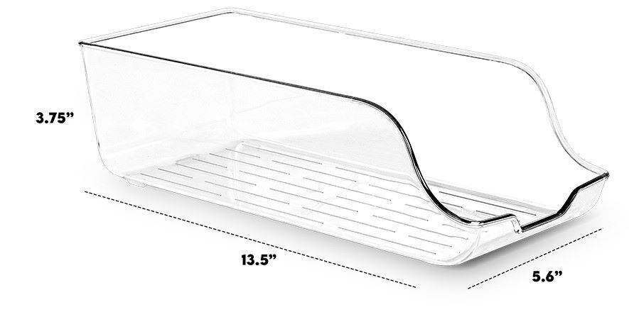 Organizador de latas para nevera Kichly de Amazon