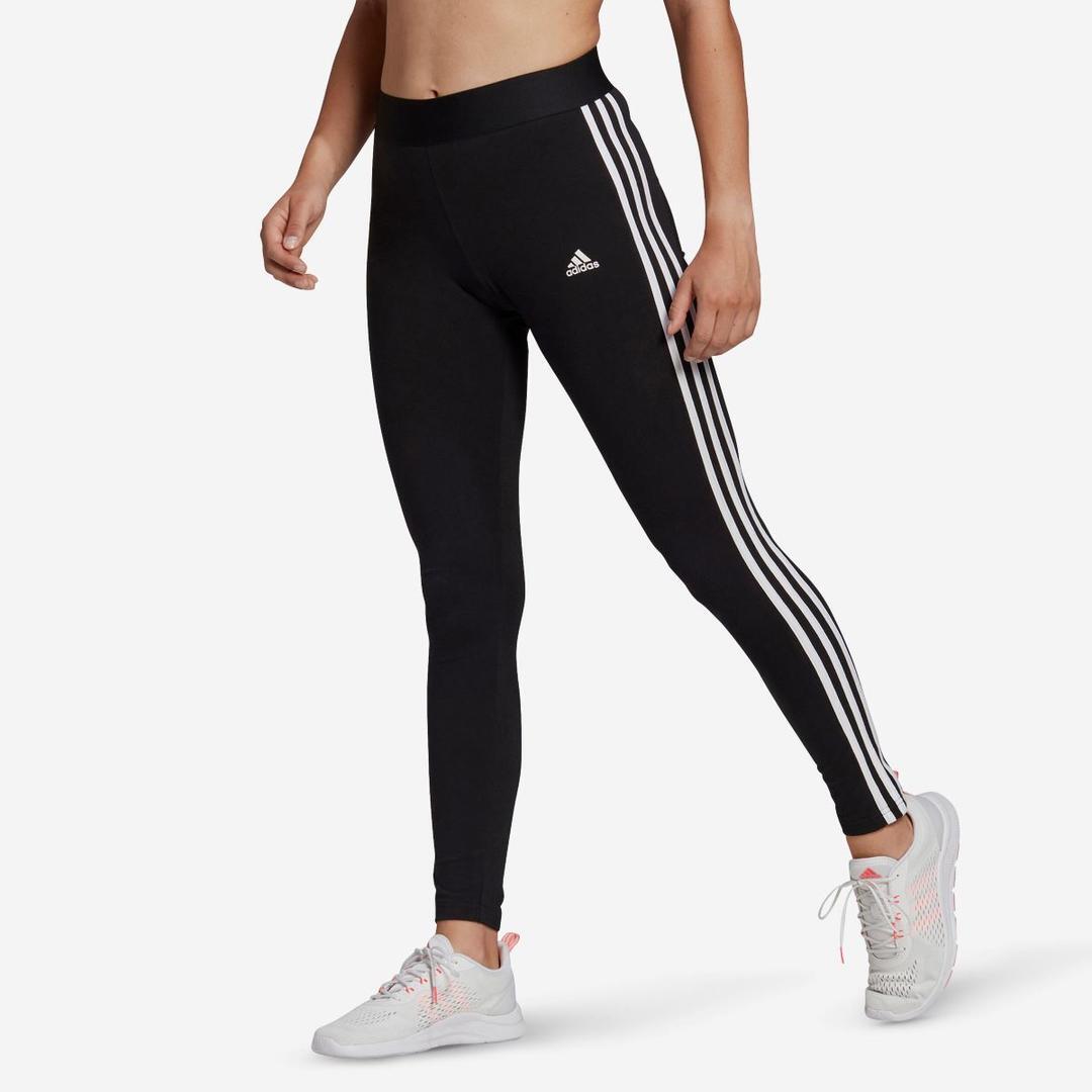 Leggings con tres franjas de Adidas