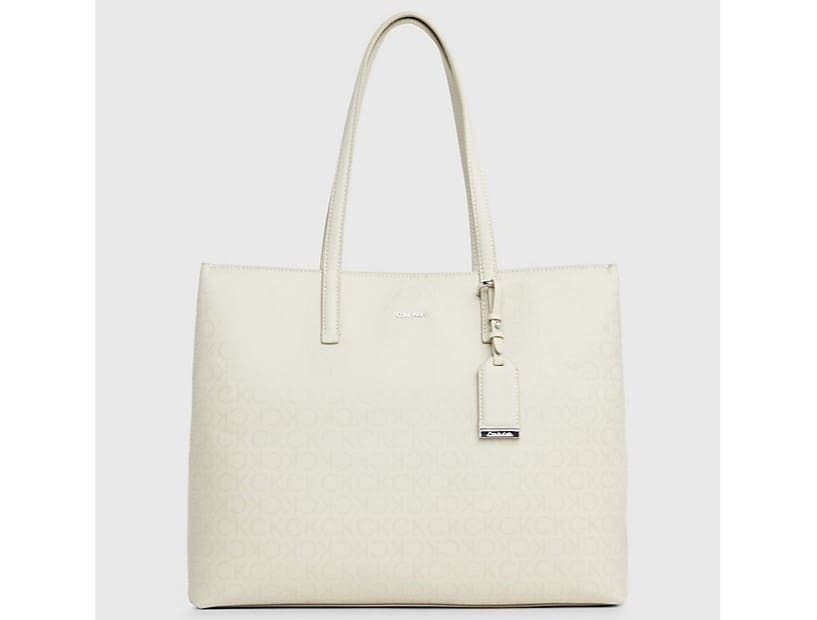 Bolso tote con logo de Calvin Klein
