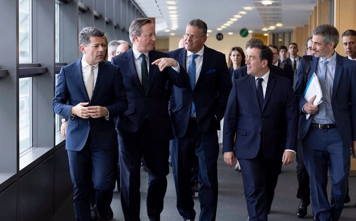 Imagen de la reunión de Bruselas