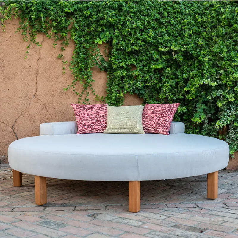 La cama balinesa redonda Barbados de Leroy Merlin