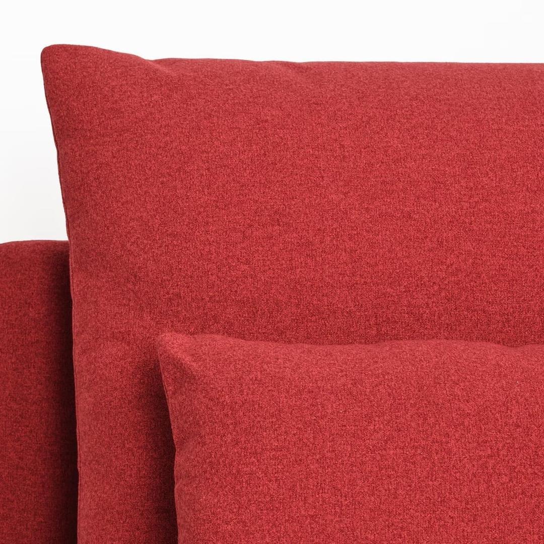 La nueva chaiselongue SÖDERHAMN de color rojo de Ikea