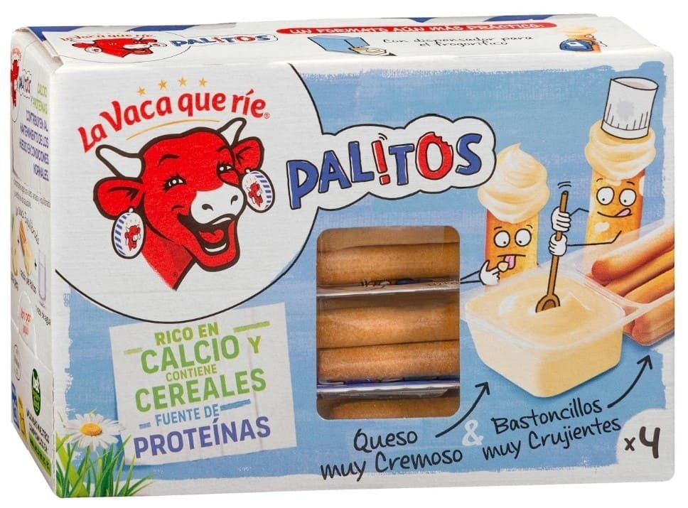 Queso fundido con palito La vaca que ríe